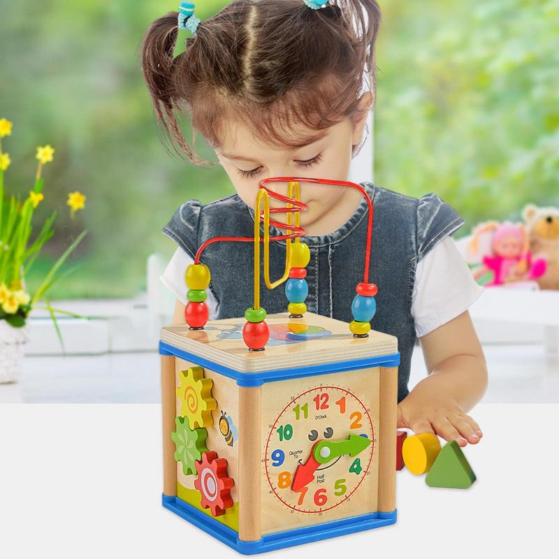 Caixa de Brinquedos Educativos Montessori